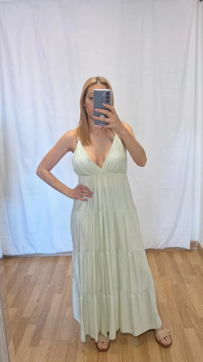 Vestido naty verde