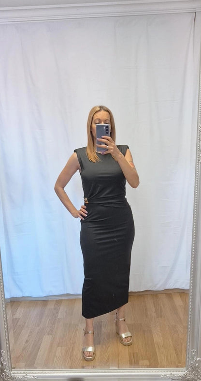 vestido tóxica negro
