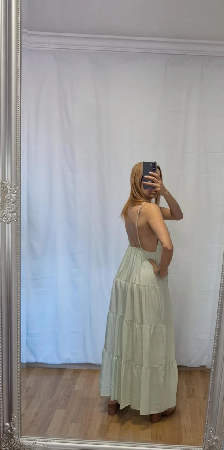 Vestido naty verde