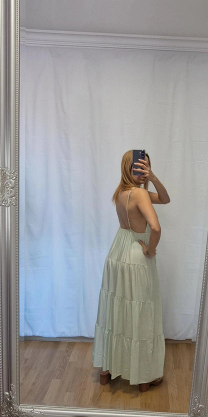 Vestido naty verde