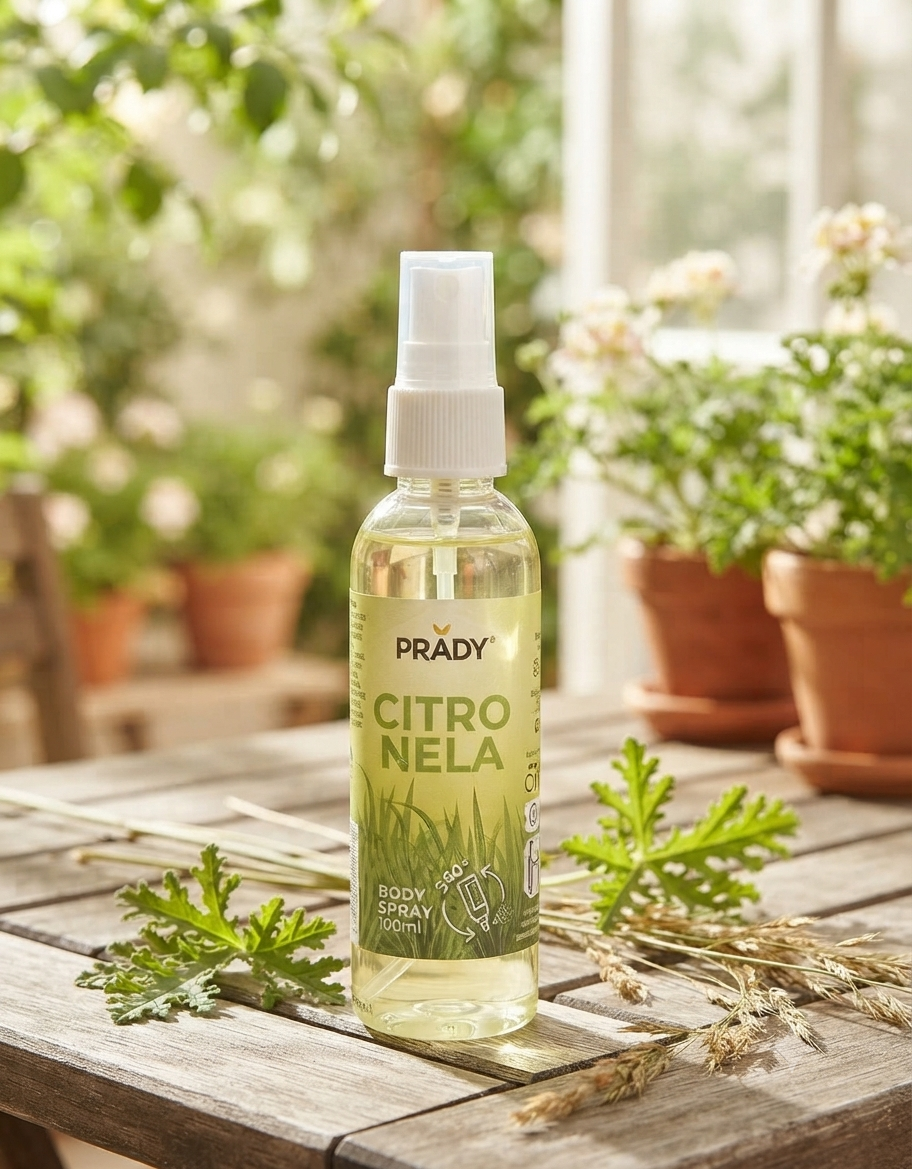 Body Spray Citronela Prady 100ml