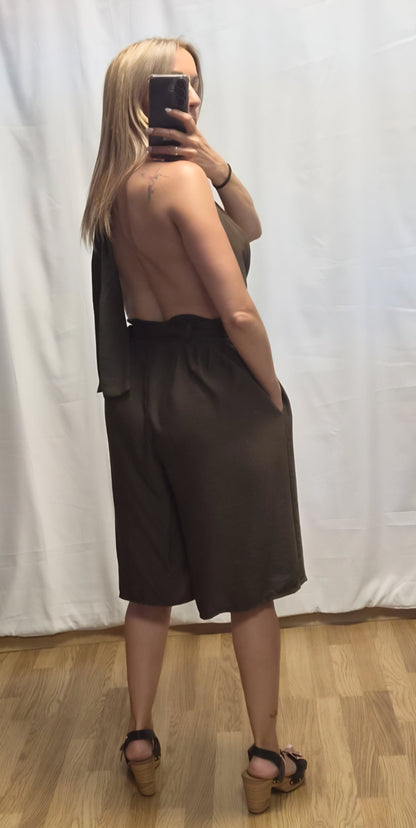 Mono Culotte Marrón - vista lateral 2