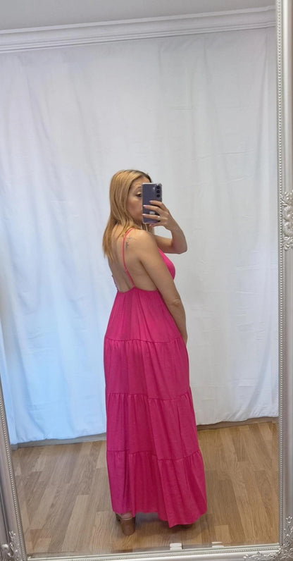 vestido naty rosa