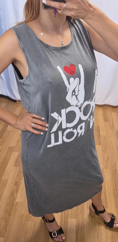 Vestido Rock