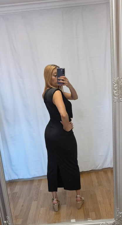 vestido tóxica negro