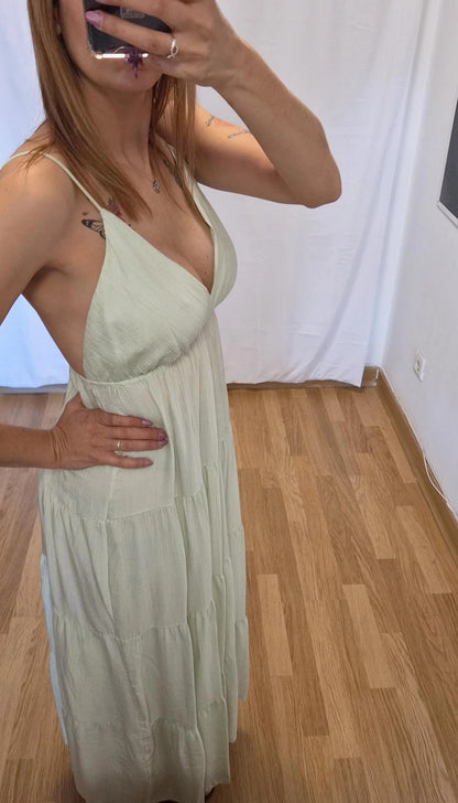 Vestido naty verde