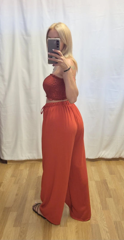 Pantalón Teja Fluido