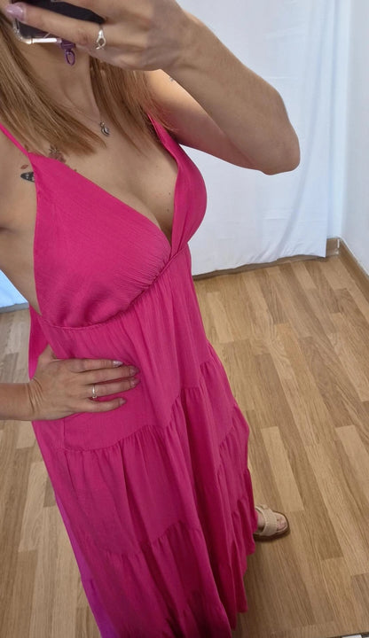 vestido naty rosa