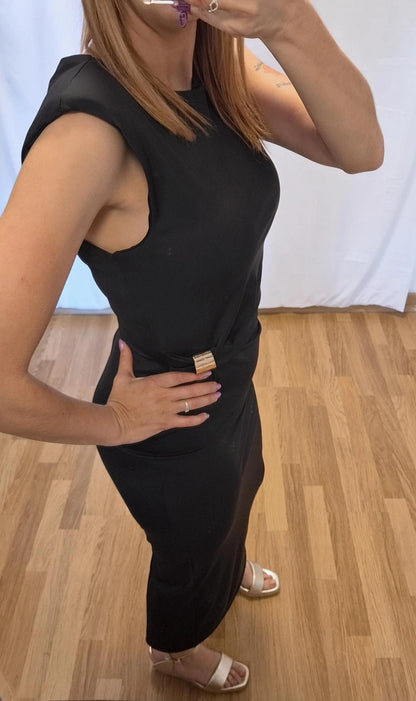 vestido tóxica negro
