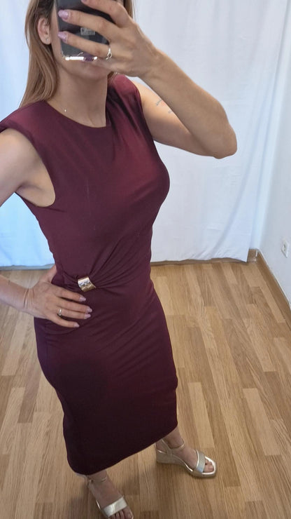 vestido tóxica bourdeos