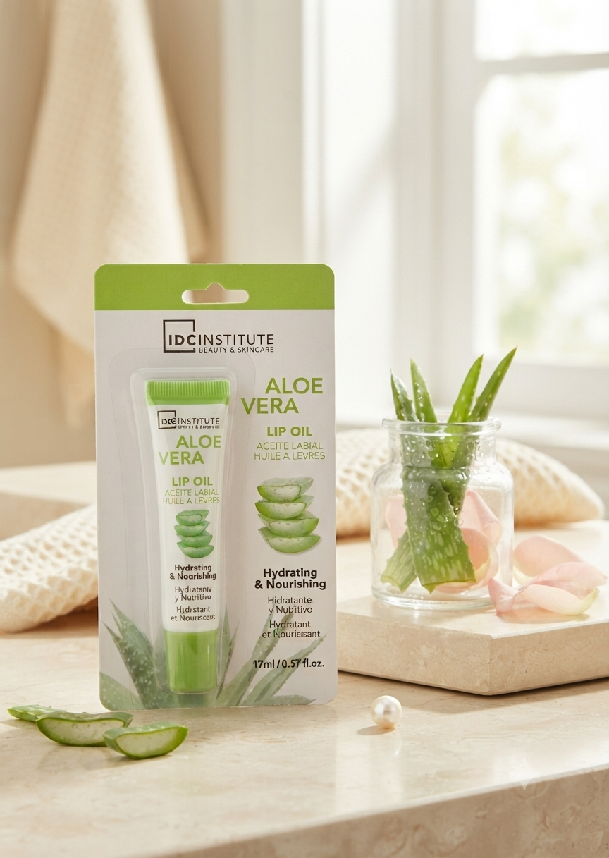 Aceite Labial de Aloe Vera IDC Institute 17ml
