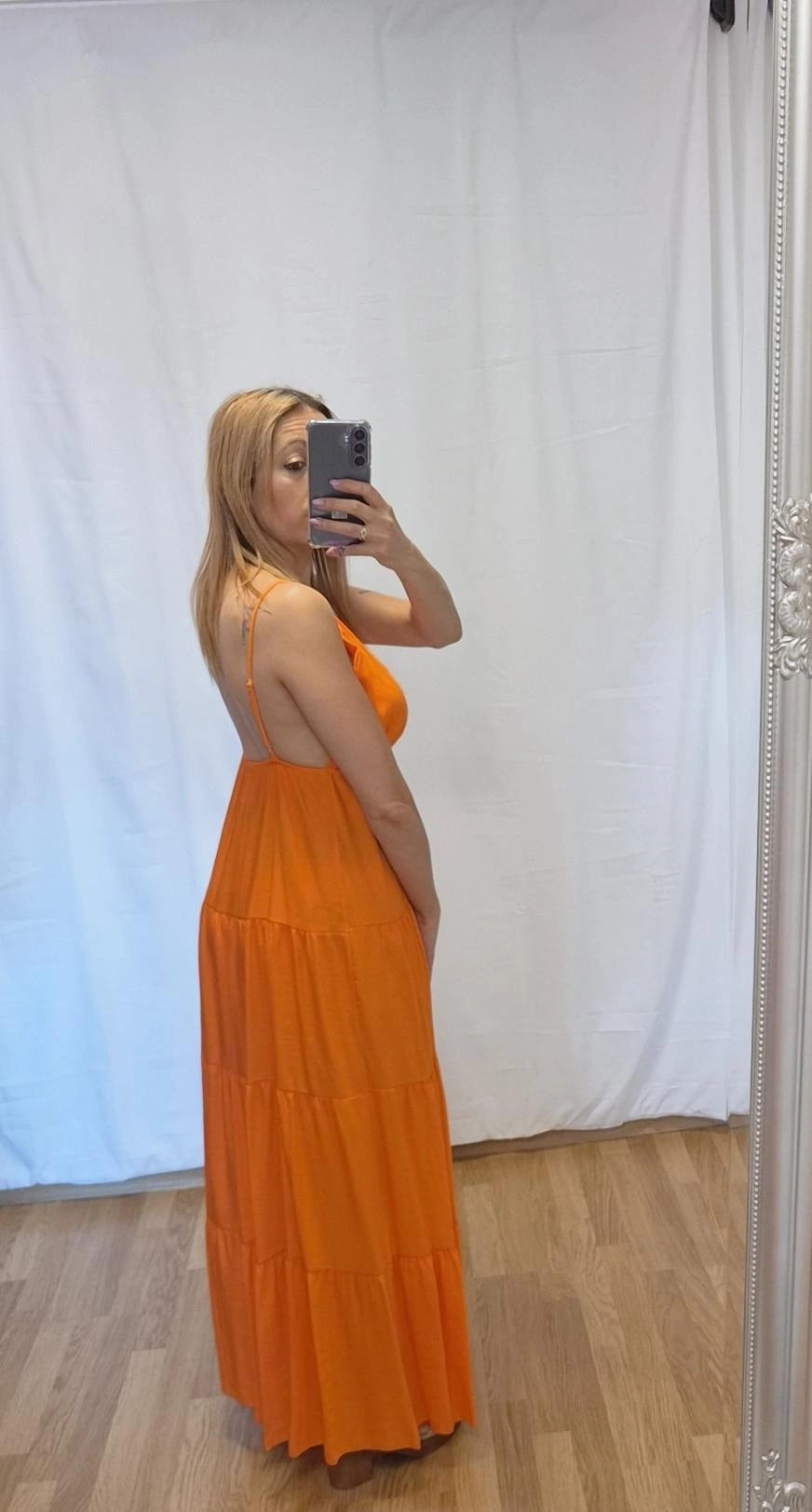 Vestido nati naranja